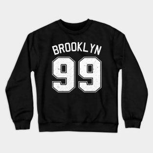 Distressed Brooklyn 99 Jersey Crewneck Sweatshirt